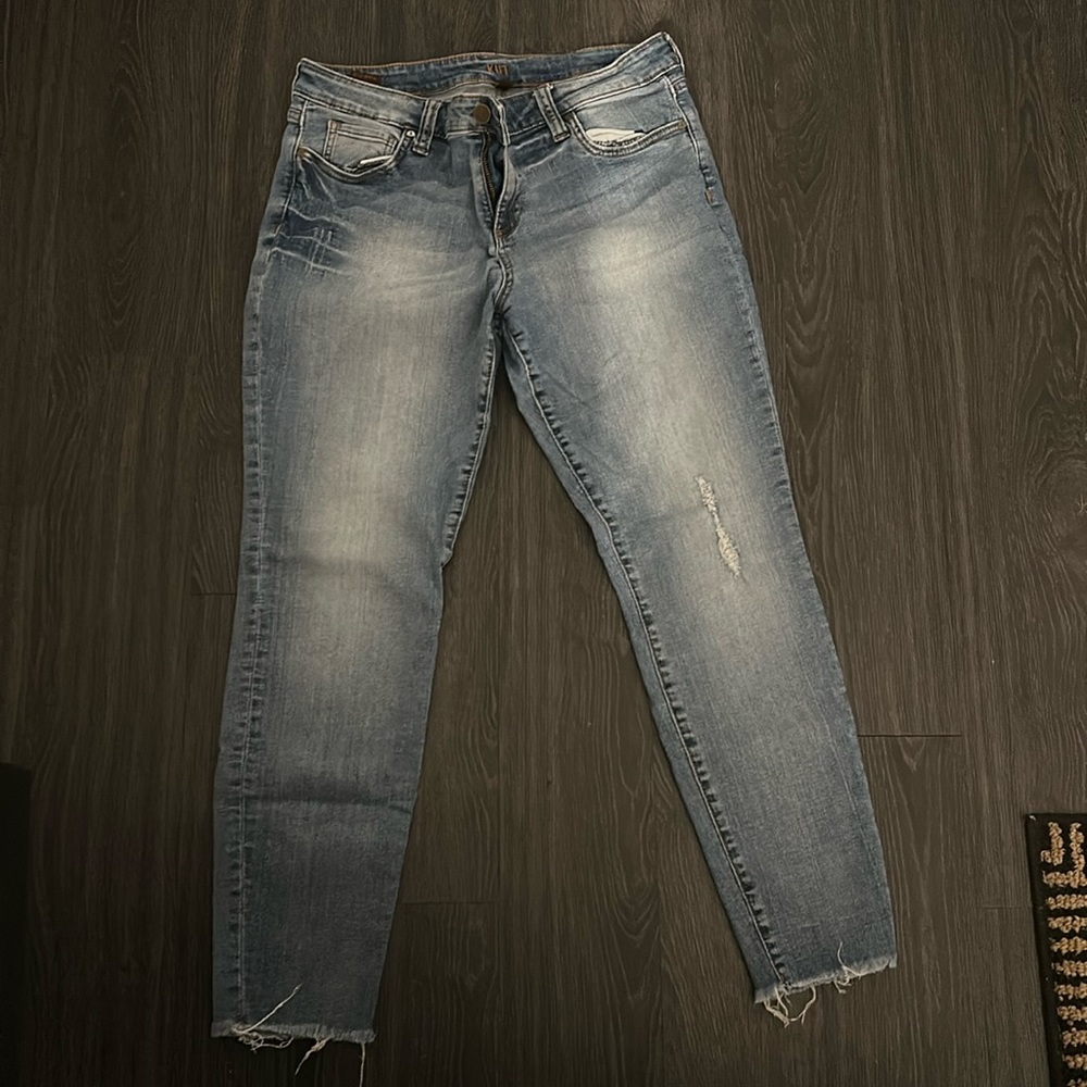 Kut from the Kloth Ankle Skinny Frayed Jean